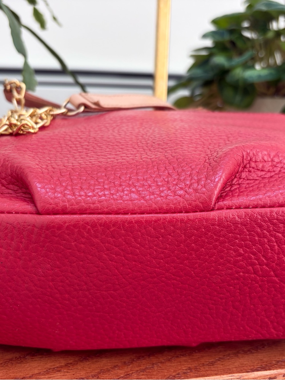Blue Label Crestbridge/Burberry Red Bag - Picture 10 of 16